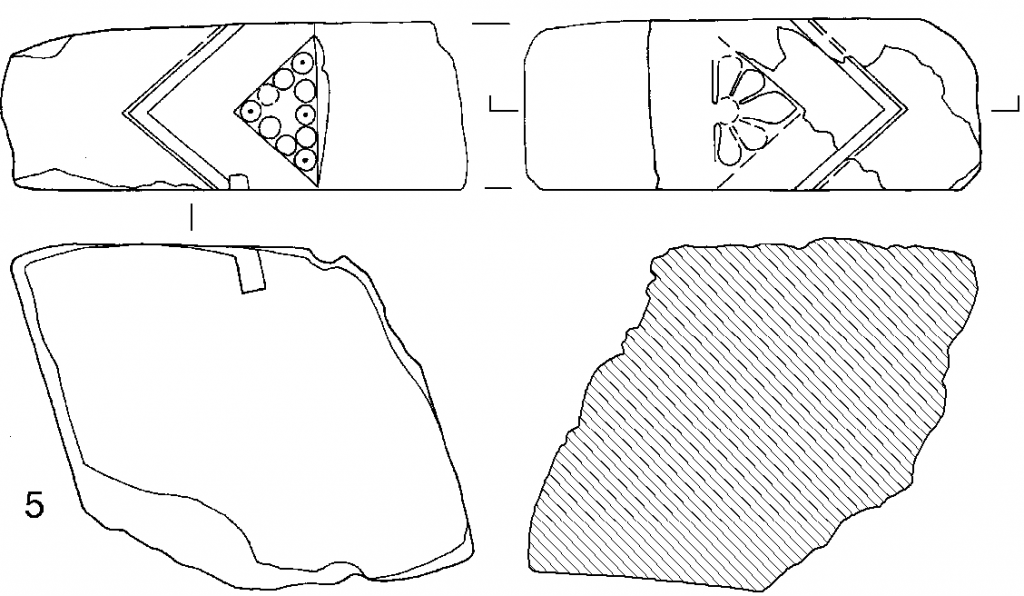 (iv) section shown with same orientation as an end-view